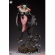 Estatua Morrigan Deluxe Darkstalkers con murciélagos