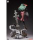 Estatua Morrigan Deluxe Darkstalkers con murciélagos