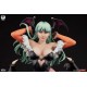Estatua Morrigan Deluxe Darkstalkers con murciélagos