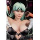 Estatua Morrigan Deluxe Darkstalkers con murciélagos