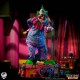 Estatua de payaso asesino a escala 1/4 con base colorida
