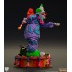 Estatua de payaso asesino a escala 1/4 con base colorida