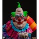 Estatua de payaso asesino a escala 1/4 con base colorida