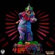Estatua de payaso asesino a escala 1/4 con base colorida