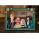 Estatua de PVC Spy x Family con personajes principales enmarcados