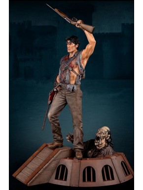 Estatua 1/10 de Ash Williams El Ejército de las Tinieblas