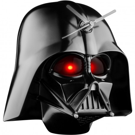 Wall clock Vader with light and sound