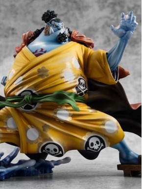Estatua PVC Jinbe de One Piece 25 cm