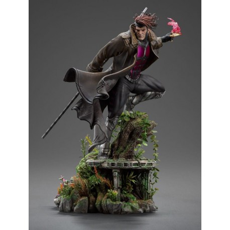 Statue de Gambit Marvel échelle 1/4 par Iron Studios