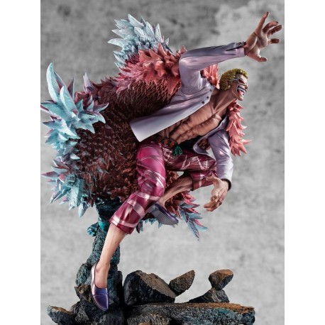 Estátua de 35 cm de Donquixote Doflamingo de One Piece