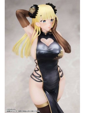 Estatua Original Character China Girl Black Ver. de 20 cm en traje negro