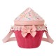 Bandolera Loungefly Cupcake en cuero PU rosa con lazo