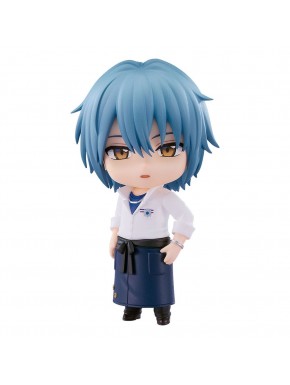 Figura Nendoroid Basic Nero de 10 cm con pelo azul y camisa blanca
