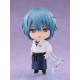 Figura Nendoroid Basic Nero de 10 cm con pelo azul y camisa blanca