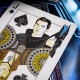 Caja de cartas Star Trek con diseño futurista