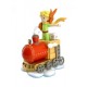 Minifigura de El Principito con zorro en avión rojo