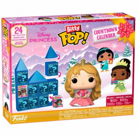 Calendrier de l'Avent Disney Princess Pocket POP! avec figurines