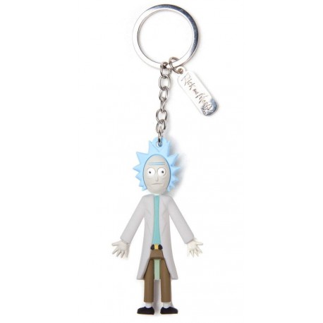 Keychain 3D Rick Rick and Morty