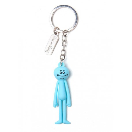 Keychain 3D Meeseeks Rick and Morty