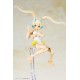 MaquetaKit Asra Ninja Aoi en postura dinámica y detalles coloridos