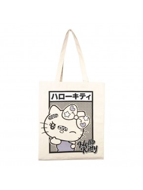 Bolso de tela Hello Kitty con diseño Naruto Wink
