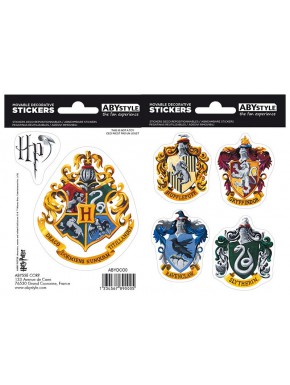 Set pegatinas Hogwarts Harry Potter x2