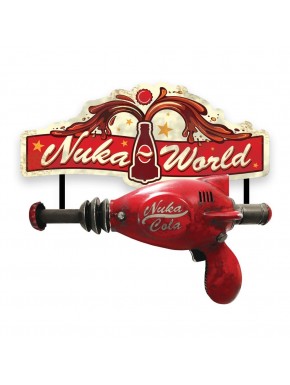 Réplica Thirst Zapper de Fallout con soporte Nuka World
