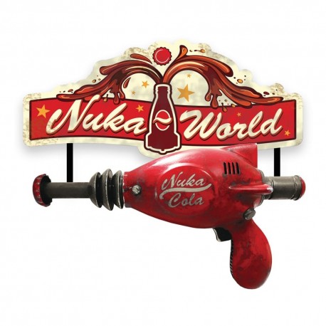 Réplica Thirst Zapper de Fallout con soporte Nuka World