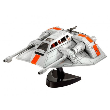 Maqueta de Snowspeeder de Star Wars a escala 1/52