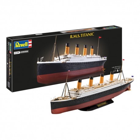 Kit de maqueta R.M.S. Titanic Revell en caja