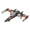 Kit de maquetes Star Wars 1/78 Poe's X-Wing Fighter 22 cm