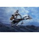 Maqueta Star Wars Speeder Bike 1/12 con Scout Trooper