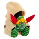 Peluche Warhammer Watcher in the Dark avec cape beige et casque vert