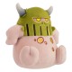 Peluche Nurgling Warhammer en vert et rose, 15 cm