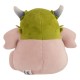 Peluche Nurgling Warhammer en vert et rose, 15 cm