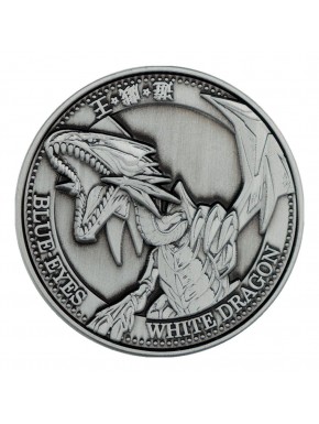 Moneda Blue-Eyes White Dragon de Yu-Gi-Oh edición limitada
