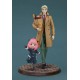 Estatua de Anya y Loid de Spy x Family en PVC 28 cm