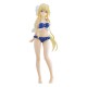 Estatua de Alice de 17 cm en traje de baño azul