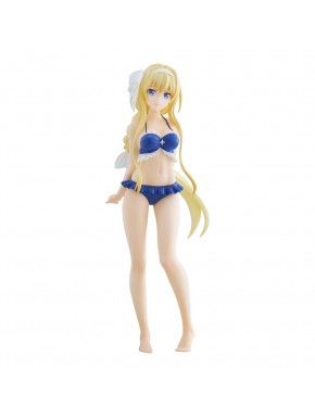 Estatua de Alice de 17 cm en traje de baño azul