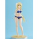 Estatua de Alice de 17 cm en traje de baño azul