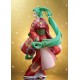 Estatua PVC Hatsune Miku 28 cm con kimono rojo