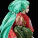 Estatua PVC Hatsune Miku 28 cm con kimono rojo