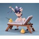 Estatua Cheshire Azur Lane en bikini sobre hamaca, 18 cm