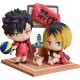 Pack de minifiguras Haikyu!! Tetsuro Kuroo y Kenma Kozume