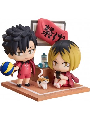 Pack de minifiguras Haikyu!! Tetsuro Kuroo y Kenma Kozume