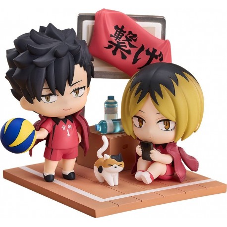 Pack de minifiguras Haikyu!! Tetsuro Kuroo y Kenma Kozume