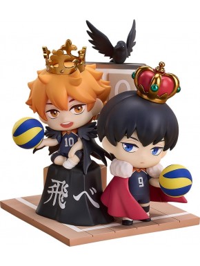Minifiguras Haikyu!! Shoyo Hinata y Tobio Kageyama con accesorios