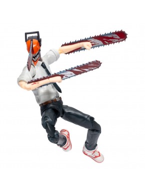 Figura articulada de Chainsaw Man de 17 cm en pose dinámica