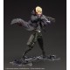 Estatua Vash the Stampede en abrigo negro, 22 cm