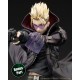 Estatua Vash the Stampede en abrigo negro, 22 cm
